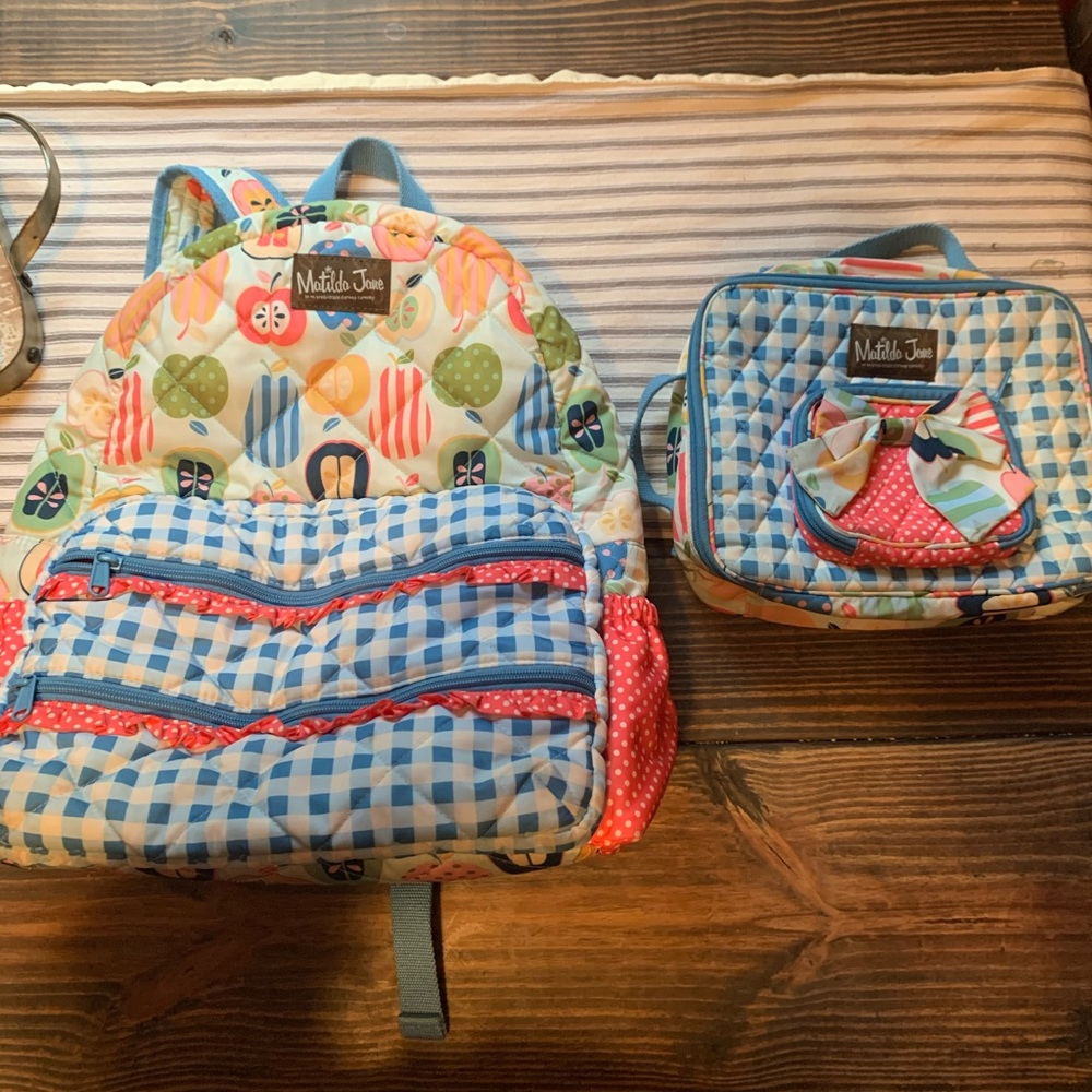 Matilda Jane Backpack and Lunchbox